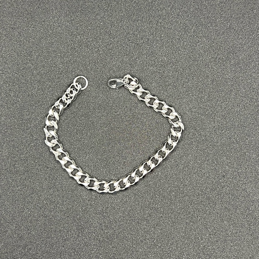 Silver Chain Stainless Steel Bracelet